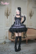 画像5: 【送料無料】F328 Phantom Ribbonティアードフィッシュテールドレス《予約受付》 (5)