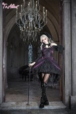 画像12: 【送料無料】F335 Violet Spider Dress《予約受付》 (12)
