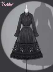 画像2: 【送料無料】F342 Gothic Princess ロングスカート《予約受付》 (2)