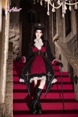 画像14: 【送料無料】FS190 Heart Vampire ロングラップコルセット《予約受付》 (14)