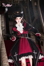 画像5: 【送料無料】FS190 Heart Vampire ロングラップコルセット《予約受付》 (5)