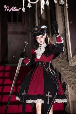 画像6: 【送料無料】FS190 Heart Vampire ロングラップコルセット《予約受付》 (6)