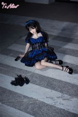 画像31: 【ToAlice】F37パンクロックティアードジャンパースカート (31)