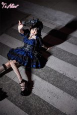 画像33: 【ToAlice】F37パンクロックティアードジャンパースカート (33)