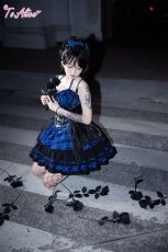 画像29: 【ToAlice】F37パンクロックティアードジャンパースカート (29)