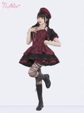 画像47: 【ToAlice】F37パンクロックティアードジャンパースカート (47)