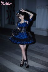 画像28: 【ToAlice】F37パンクロックティアードジャンパースカート (28)