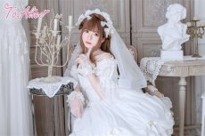 画像7: 【ToAlice】FS7薔薇パールレースチョーカー【30％OFF】 (7)