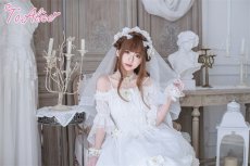 画像6: 【ToAlice】FS7薔薇パールレースチョーカー【30％OFF】 (6)