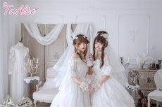 画像26: 【ToAlice】F40薔薇花嫁ドレス【50％OFF】 (26)