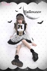 画像13: 【ToAlice】F43レースエプロン付きジャンパースカート【30％OFF】 (13)