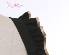 画像2: 【ToAlice】F43レースエプロン付きジャンパースカート【30％OFF】 (2)
