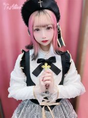 画像12: 【To Alice】S1562チャーム付きクロスカチューシャ 【50%OFF】 (12)