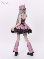 画像7: 【ToAlice】FS9キャットガールチェーン付き猫耳帽子 (7)