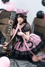 画像14: 【ToAlice】FS9キャットガールチェーン付き猫耳帽子 (14)