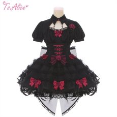 画像5: 【Last one】【ToAlice】F57ローズプリンセススリングワンピース (5)