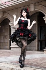 画像8: 【Last one】【ToAlice】F57ローズプリンセススリングワンピース (8)