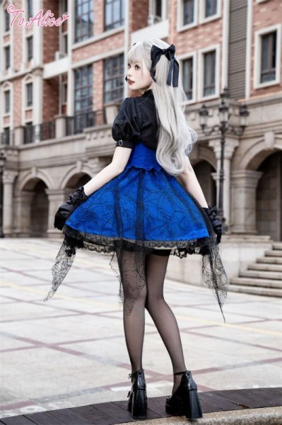 BlackShamrock】F59 BlueButterflyジャンパースカート - To Alice