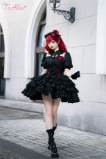 画像9: 【Last one】【ToAlice】F61レッドローズドレス (9)
