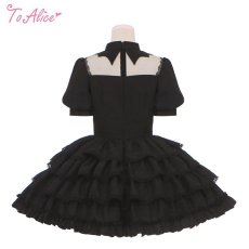 画像2: 【Last one】【ToAlice】F61レッドローズドレス (2)