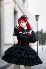 画像3: 【Last one】【ToAlice】F61レッドローズドレス (3)