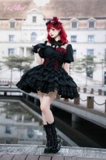 画像5: 【Last one】【ToAlice】F61レッドローズドレス (5)