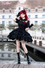画像6: 【Last one】【ToAlice】F61レッドローズドレス (6)