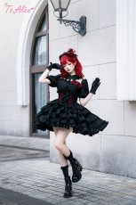 画像8: 【Last one】【ToAlice】F61レッドローズドレス (8)