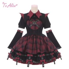 画像4: 【ToAlice】F63プリティデーモンドレス【30％OFF】 (4)