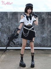 画像10: 【ToAlice】F75電脳少女オープンショルダーセーラートップス【30％OFF】 (10)