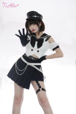 画像12: 【ToAlice】F75電脳少女オープンショルダーセーラートップス【30％OFF】 (12)