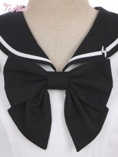 画像2: 【ToAlice】F75電脳少女オープンショルダーセーラートップス【30％OFF】 (2)