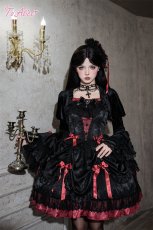 画像2: 【送料無料】FS135ローズリボン×クロスミニハット《予約受付》 (2)