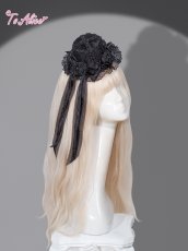 画像1: 【送料無料】 FS141 ブラックローズミニハット《予約受付》【計5000円以上】 (1)