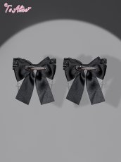 画像2: 【送料無料】FS144クロス×チェーンリボンヘアクリップ《予約受付》【計5000円以上】 (2)