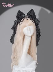 画像1: 【送料無料】FS154 リボンベールカチューシャ《予約受付》【計5000円以上】 (1)