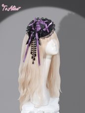 画像1: 【送料無料】FS156 Dark Princessミニハット《予約受付》【計5000円以上】 (1)