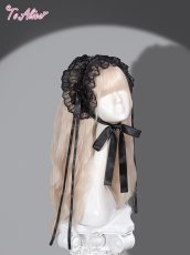 画像1: 【BlackShamrock】 FS72 DollyBlackヘッドドレス (1)