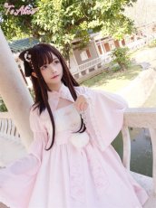 画像11: 【ToAlice】G10ウサギ刺繍中華風シフォンワンピース【50%OFF】 (11)