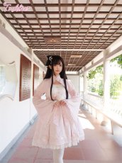 画像9: 【ToAlice】G10ウサギ刺繍中華風シフォンワンピース【50%OFF】 (9)