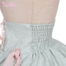 画像3: 【ToAlice】G43フラワーチャイナハイウエストティアードスカート【50％OFF】 (3)
