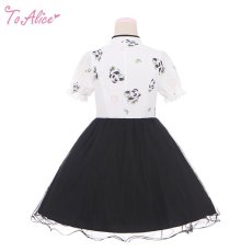 画像2: 【Last one】【ToAlice】G9パンダドッキングチャイナワンピース【30％OFF】 (2)