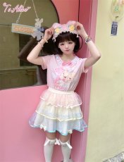 画像16: 【ToAlice】H136ゆめかわくまTシャツ (16)
