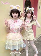 画像8: 【ToAlice】H137ゆめかわくまプリントワンピース (8)