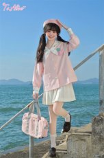 画像6: 【ToAlice】J257イチゴ幼稚園セーラー長袖トップス【本店・通販限定】【30%OFF】 (6)