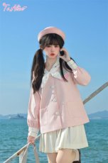 画像9: 【ToAlice】J257イチゴ幼稚園セーラー長袖トップス【本店・通販限定】【30%OFF】 (9)