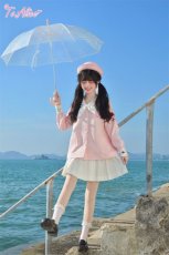 画像5: 【ToAlice】J257イチゴ幼稚園セーラー長袖トップス【本店・通販限定】【30%OFF】 (5)