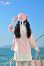 画像10: 【ToAlice】J257イチゴ幼稚園セーラー長袖トップス【本店・通販限定】【30%OFF】 (10)