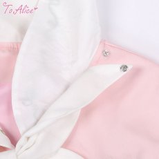画像4: 【ToAlice】J257イチゴ幼稚園セーラー長袖トップス【本店・通販限定】【30%OFF】 (4)