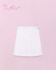 画像1: 【ToAlice】J483プリーツスカート (1)